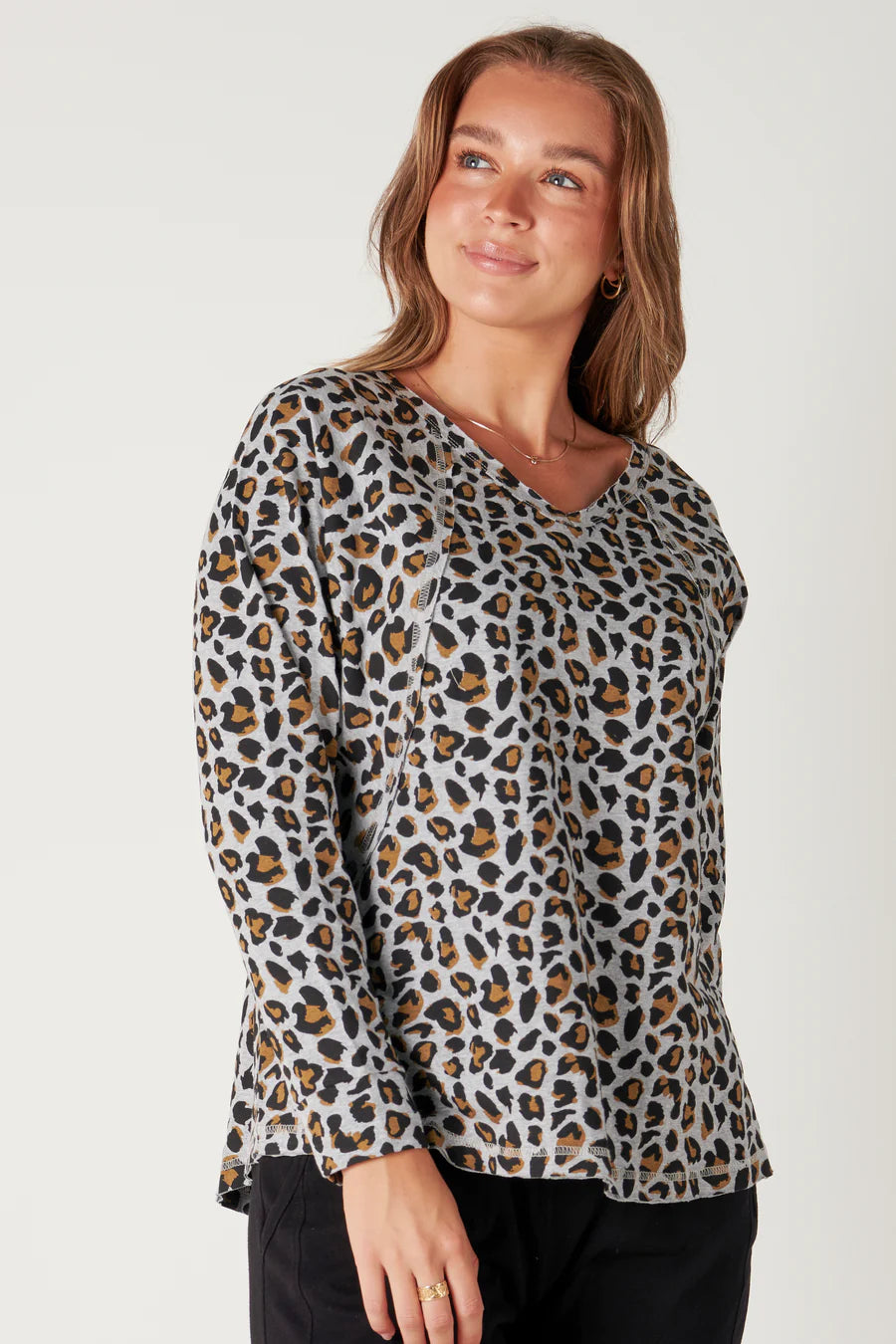 Long Sleeve Slouch Tee