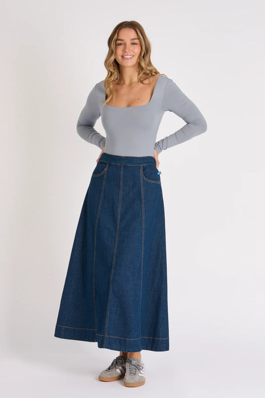 A-Line Maxi Skirt
