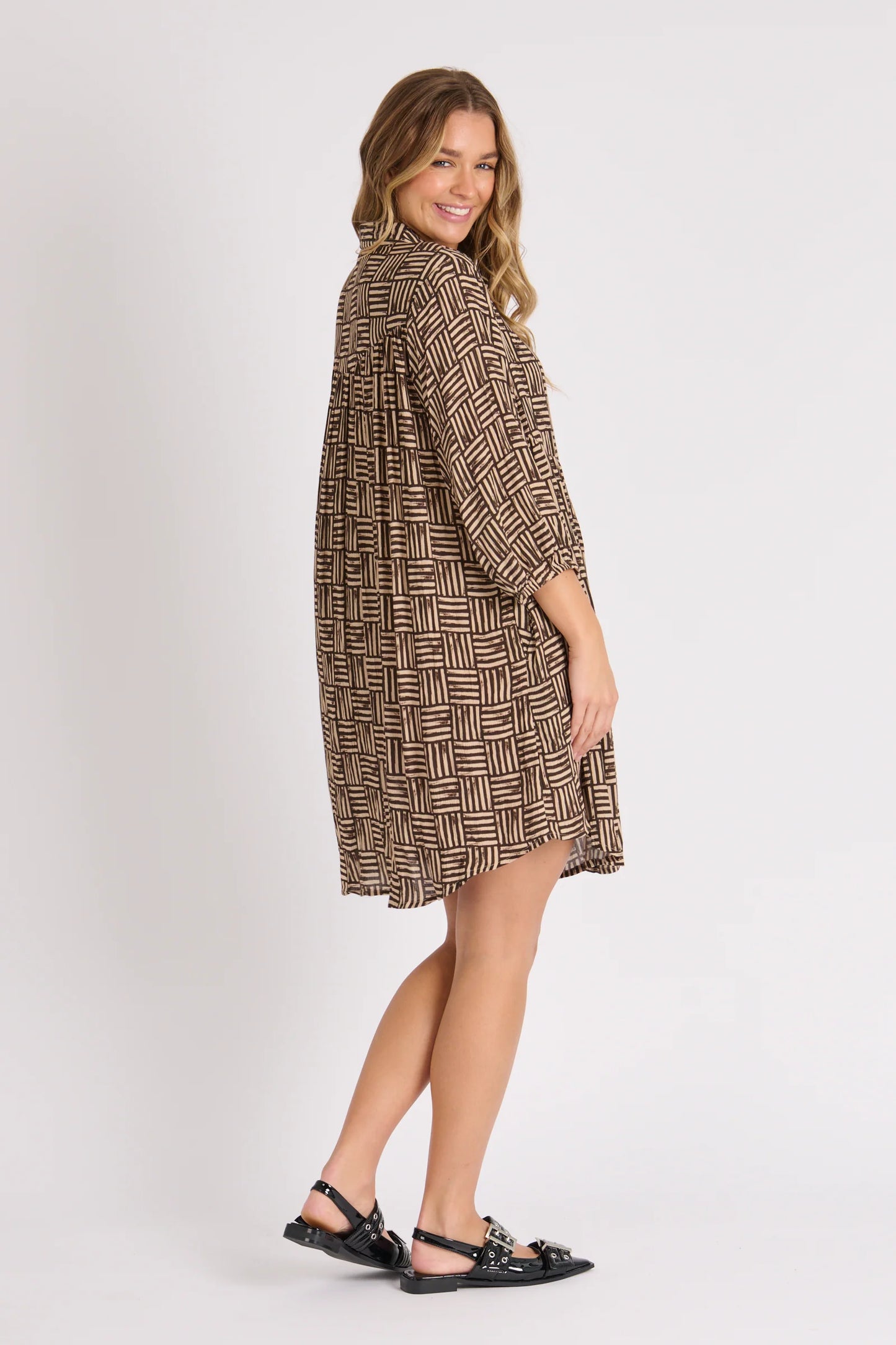 E&D Button Through Dress