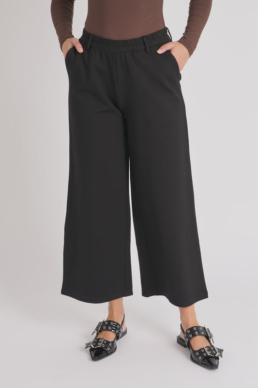 Wide Leg Ponte Pant