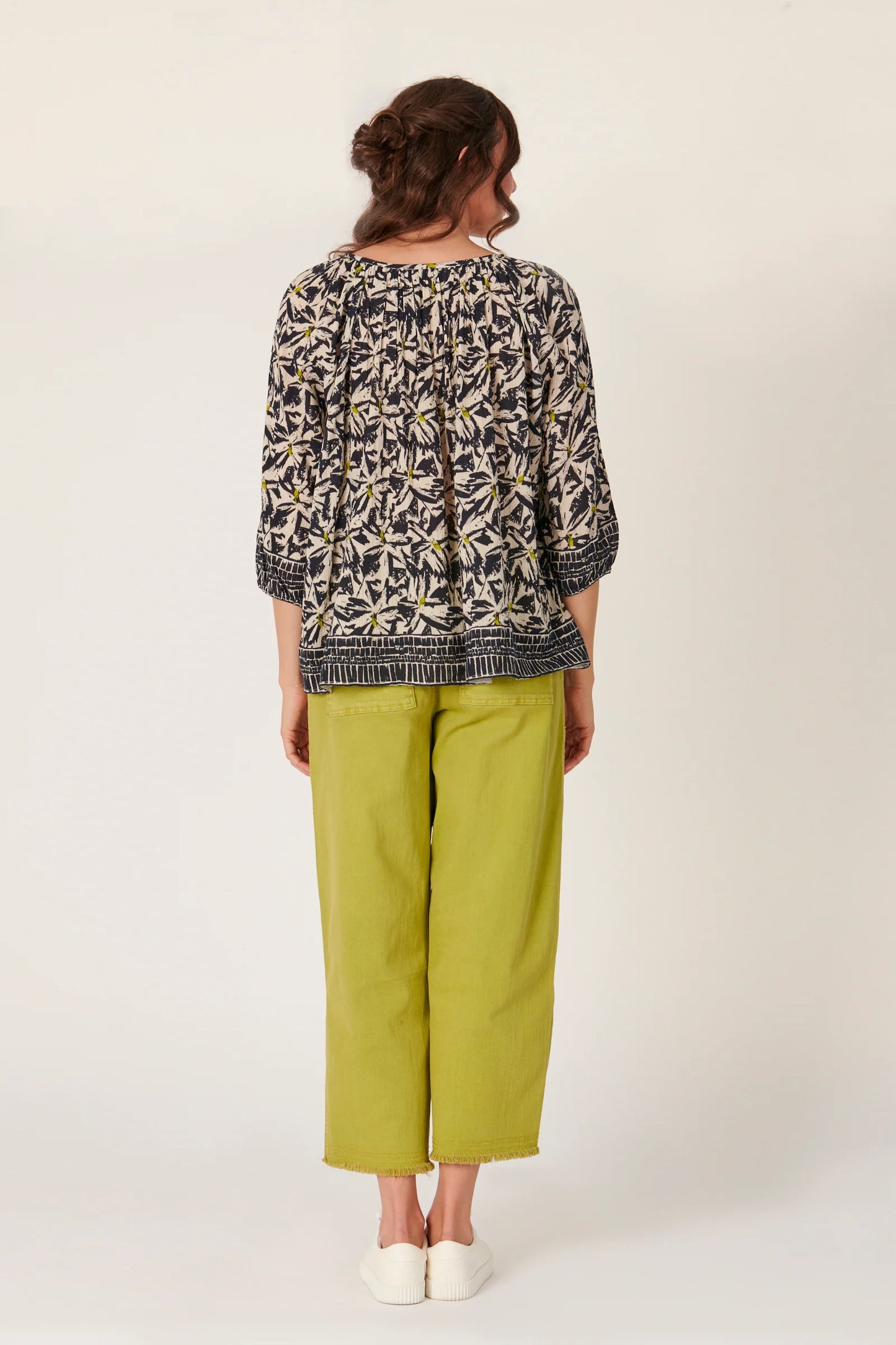 Gathered Neck Blouse