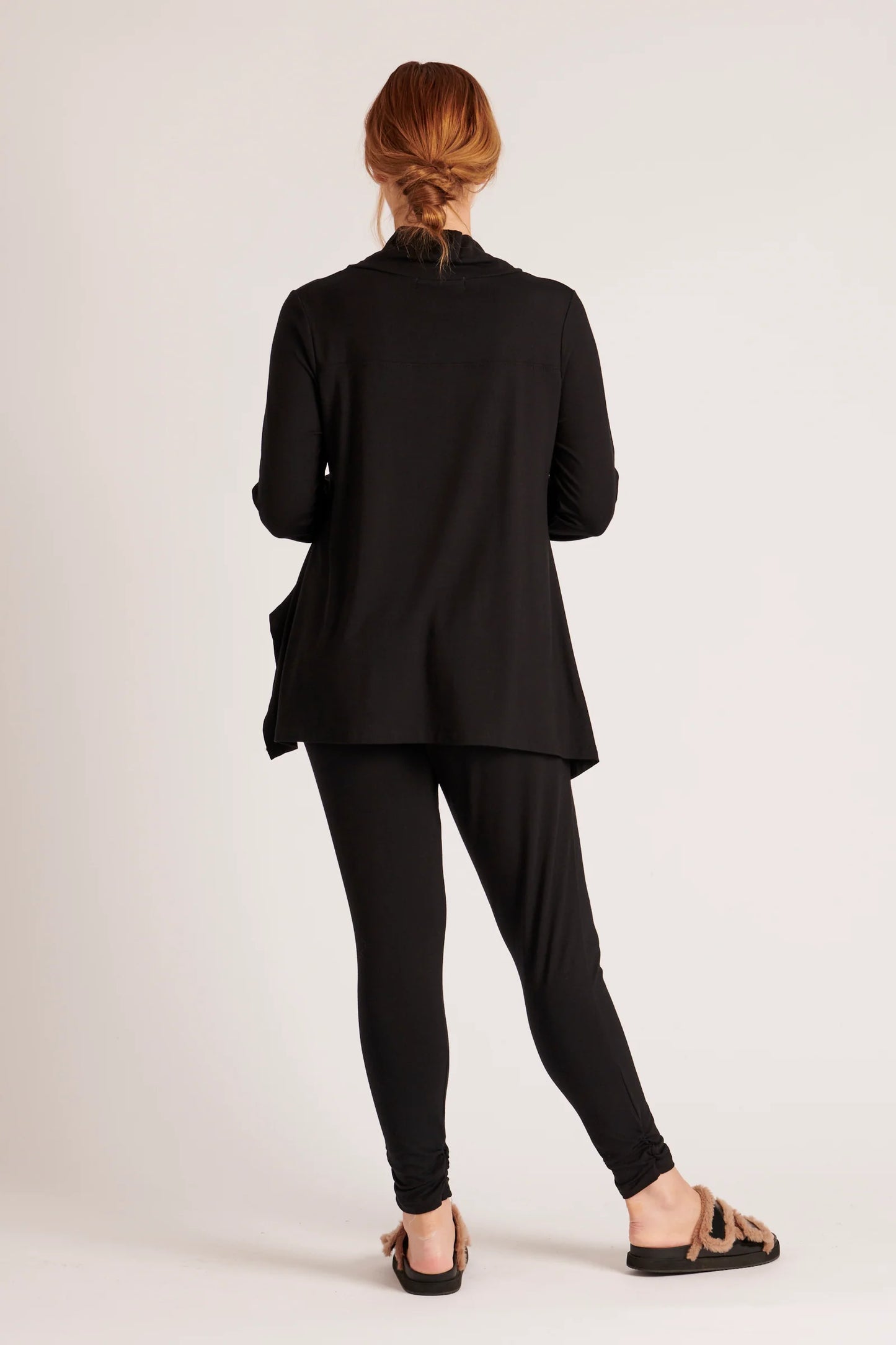 Roll Neck Drop Side Top