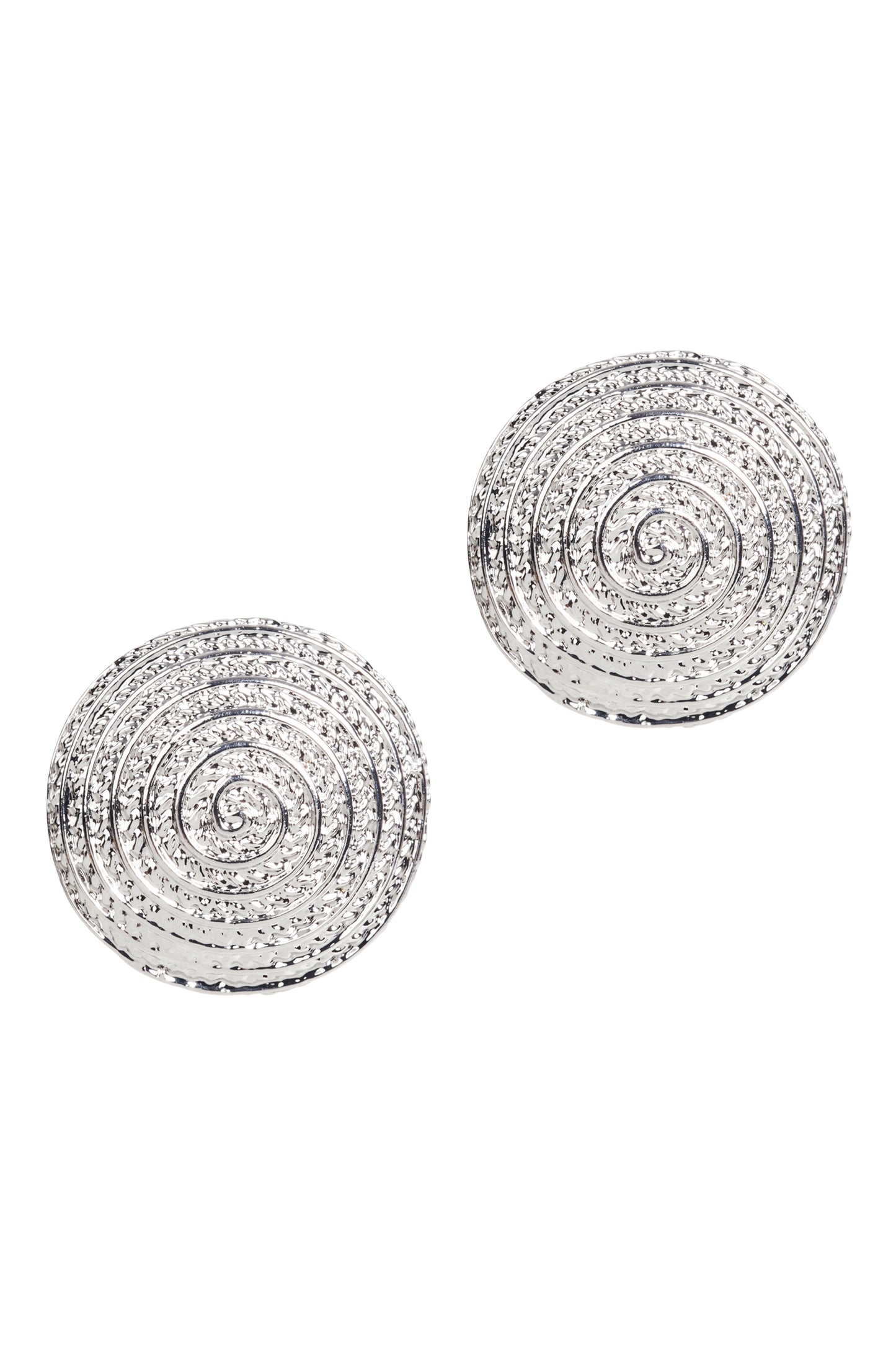 Aman Round Earrings