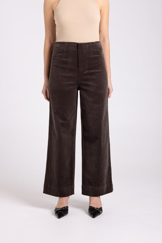Cord 7/8 Wide Leg Jean