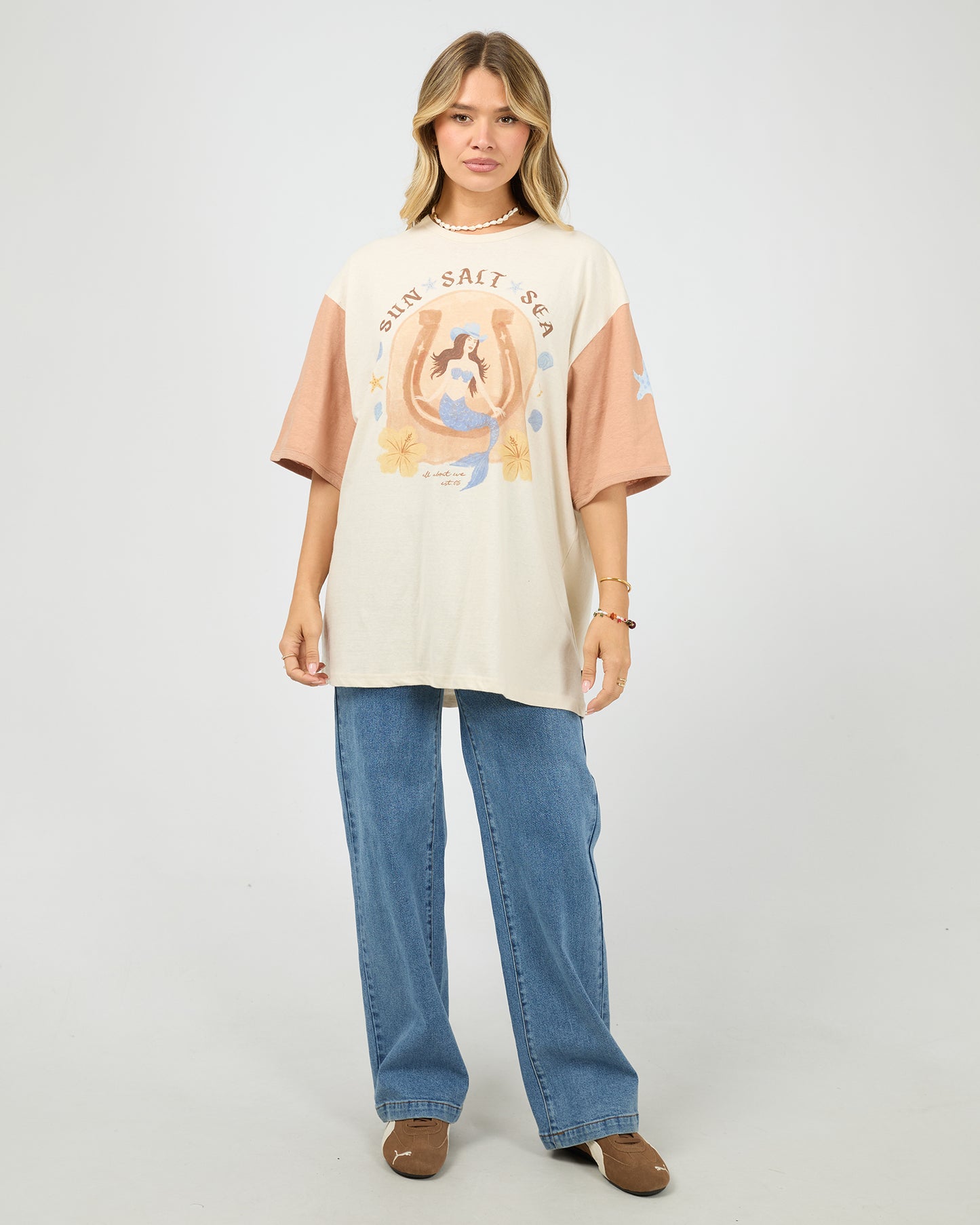 Sun Salt Sea Oversized Tee