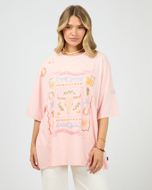Aloha Howdy Oversized Tee