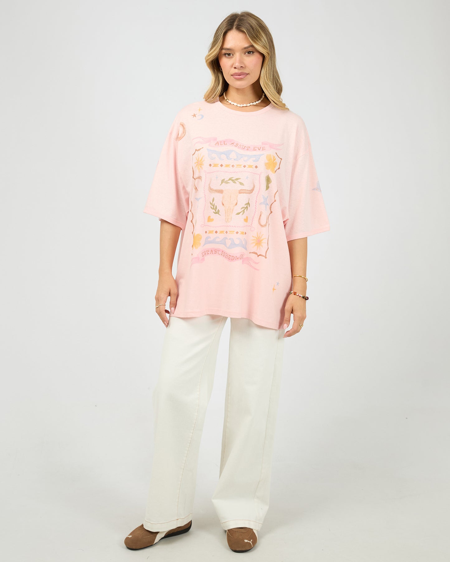 Aloha Howdy Oversized Tee