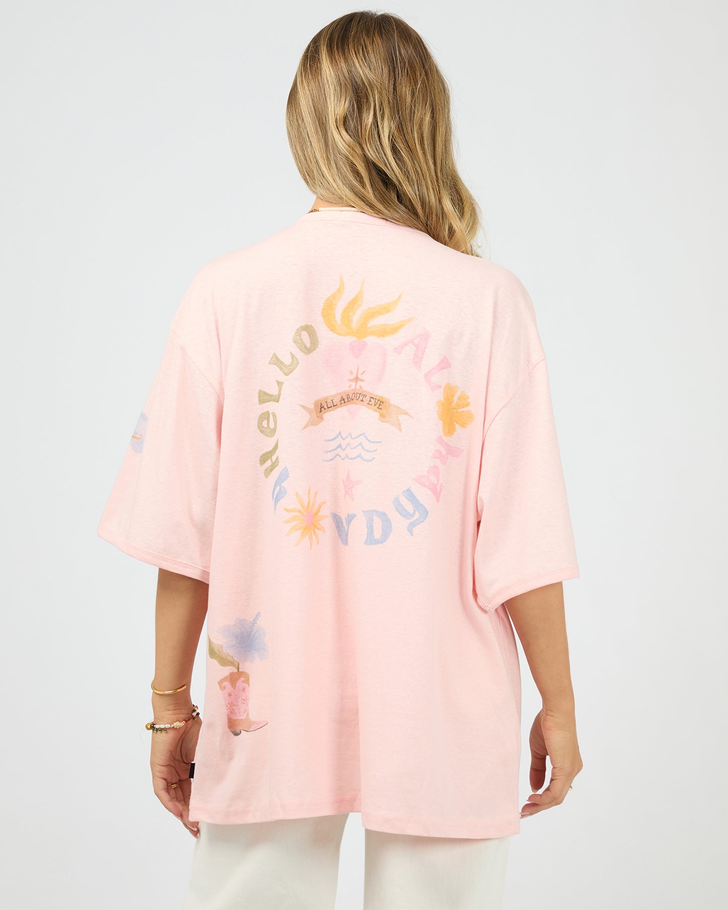 Aloha Howdy Oversized Tee