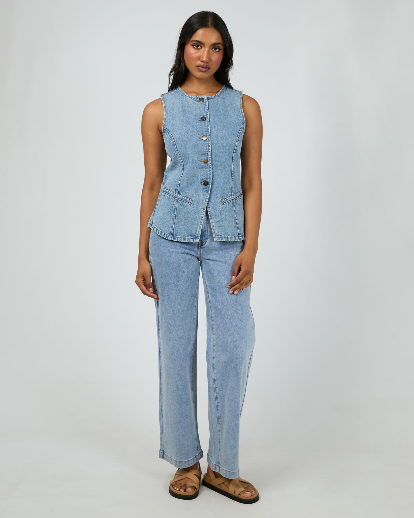 Lena Denim Vest