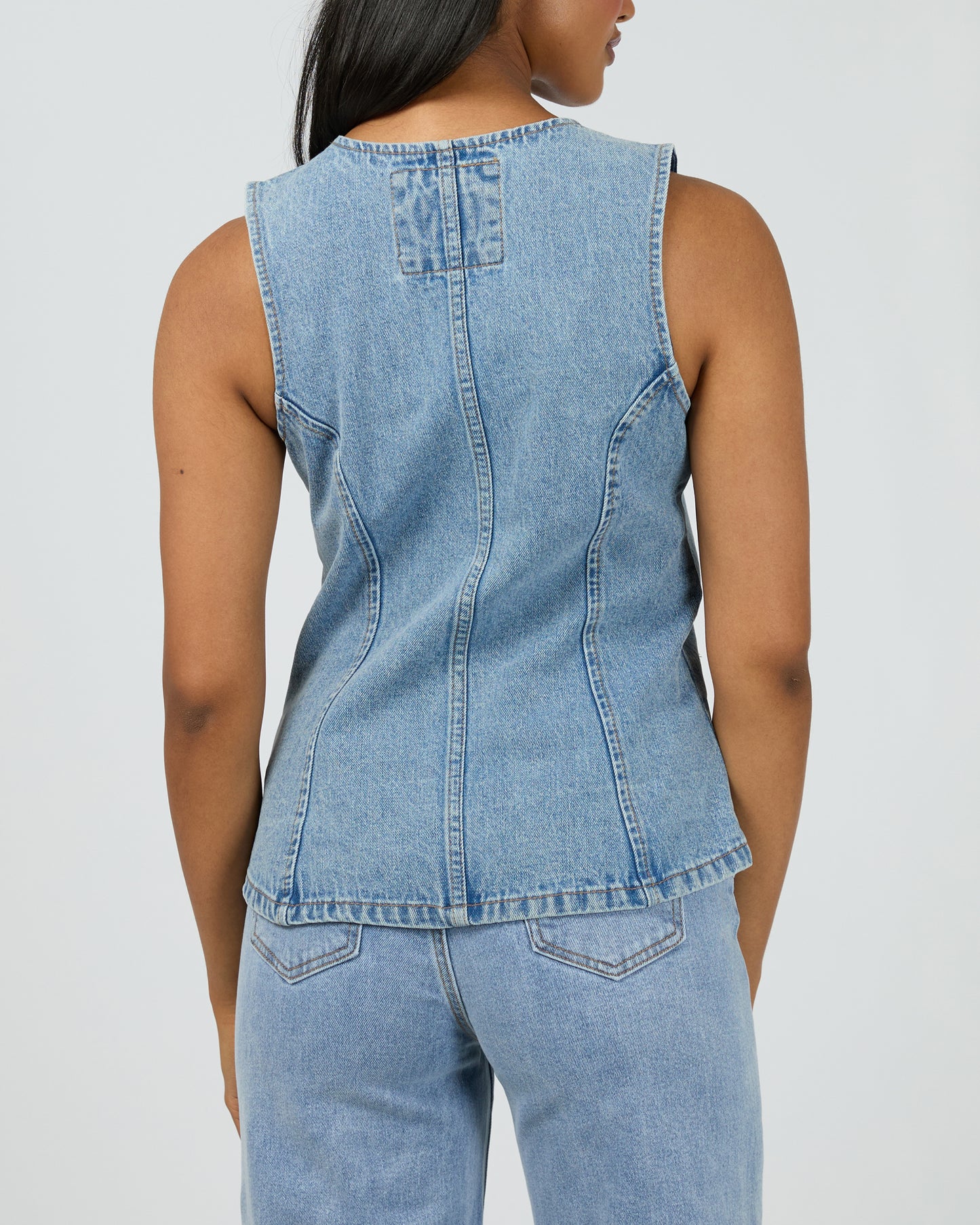 Lena Denim Vest