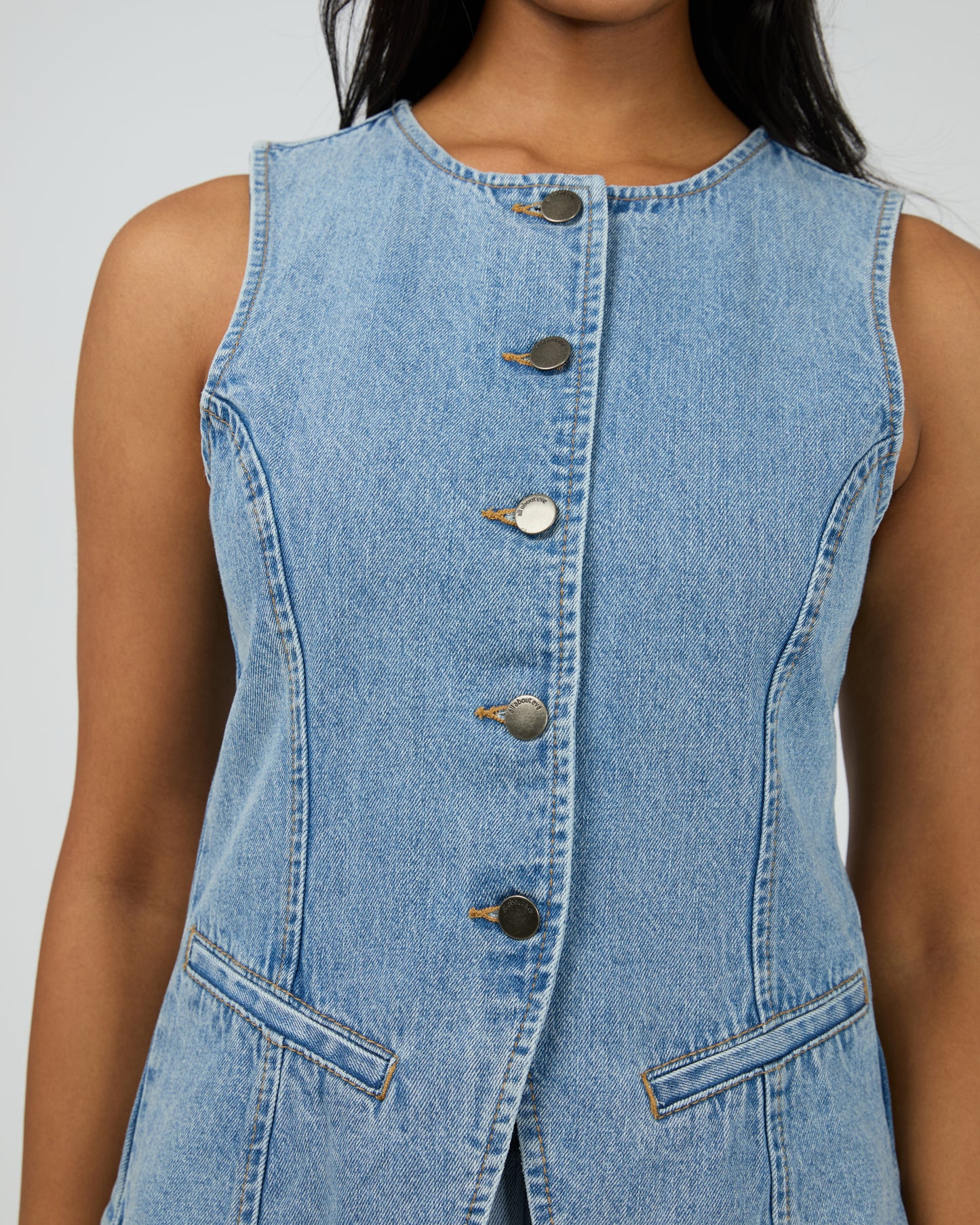 Lena Denim Vest