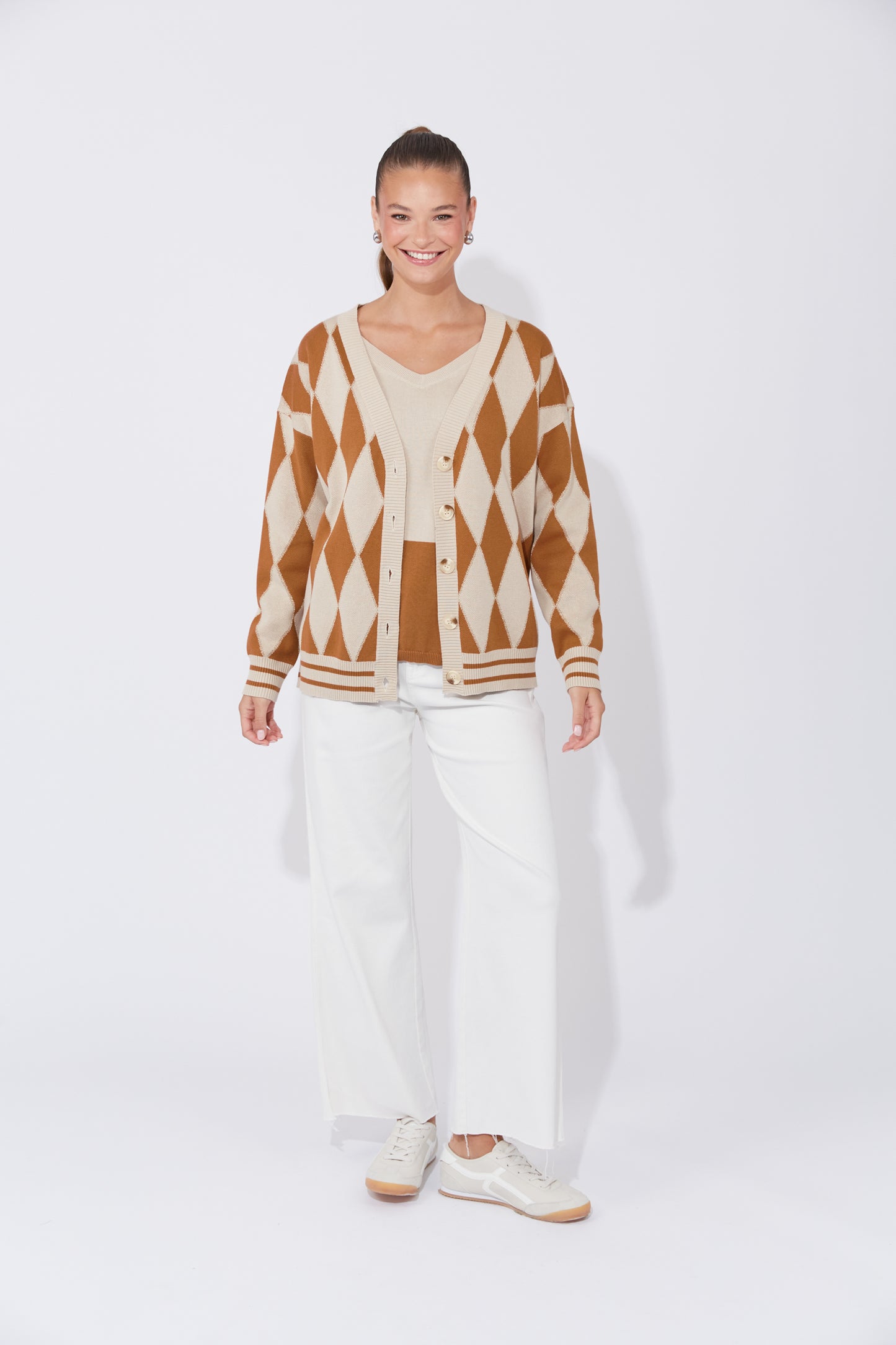 Casablanca Lurex Cardigan