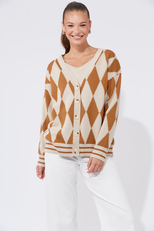 Casablanca Lurex Cardigan