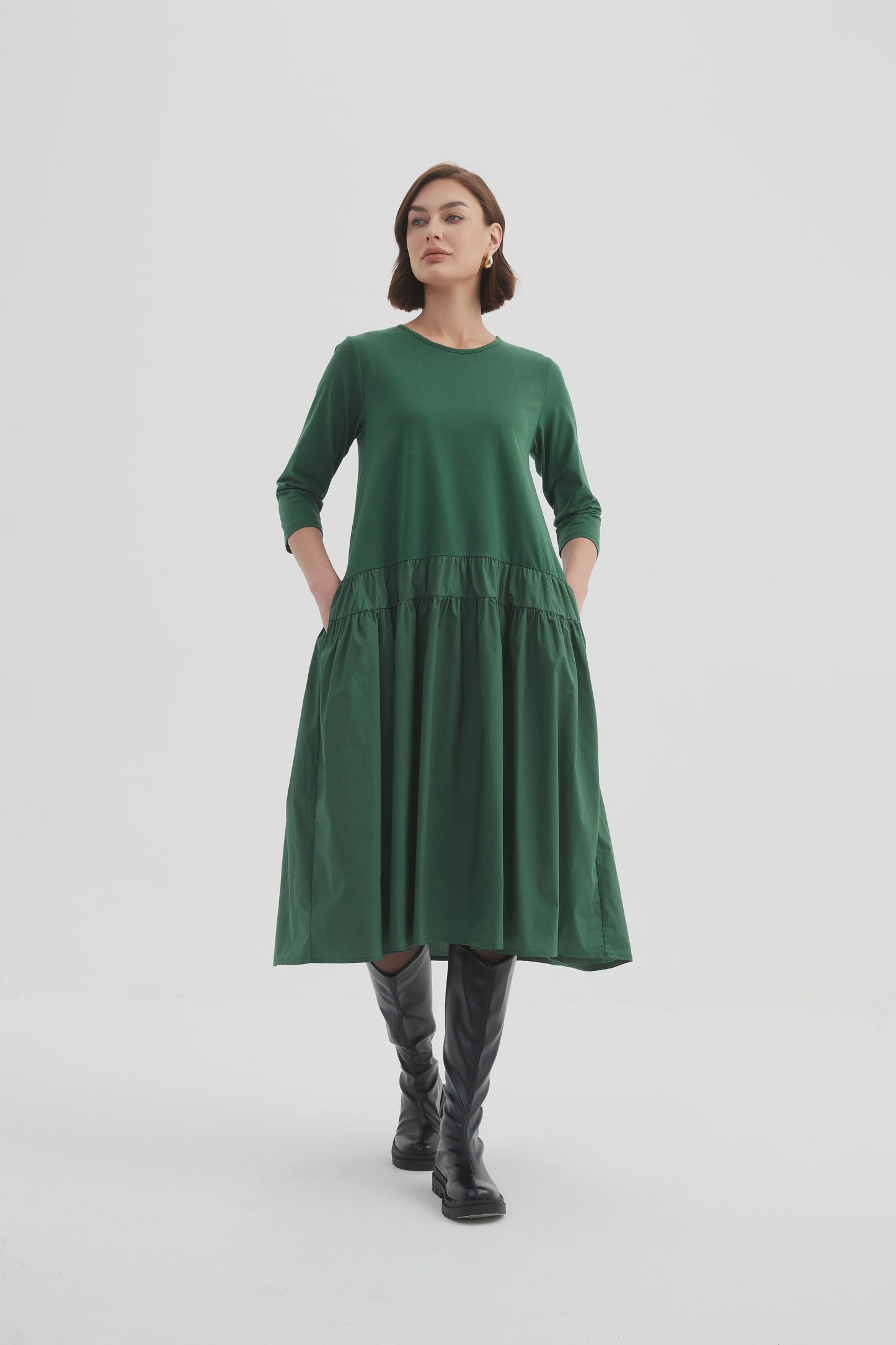 Tirelli Drop Waist Dress