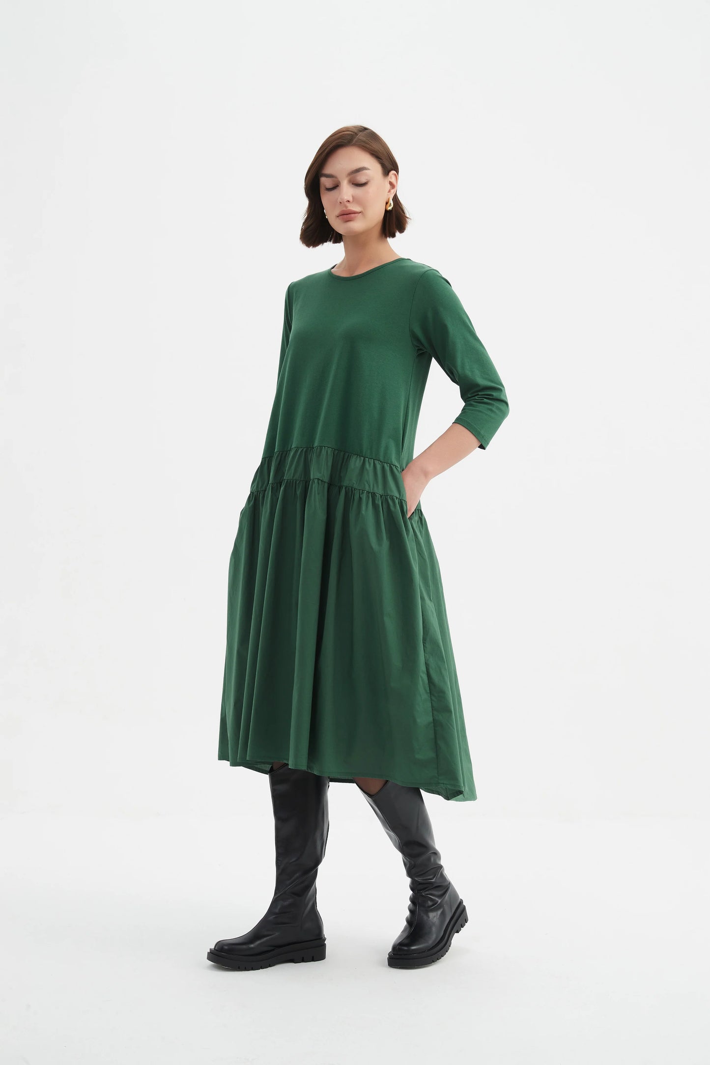 Tirelli Drop Waist Dress