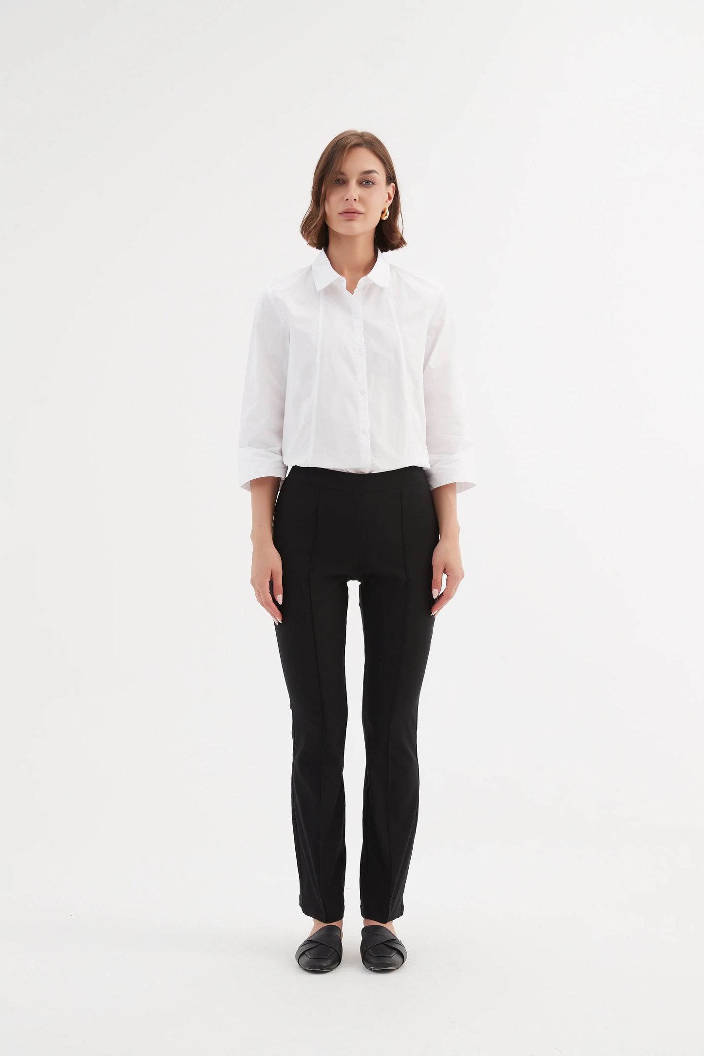 Tirelli Seam Detail Straight Pant