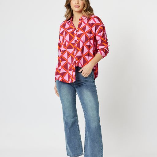 Bianca Print Shirt