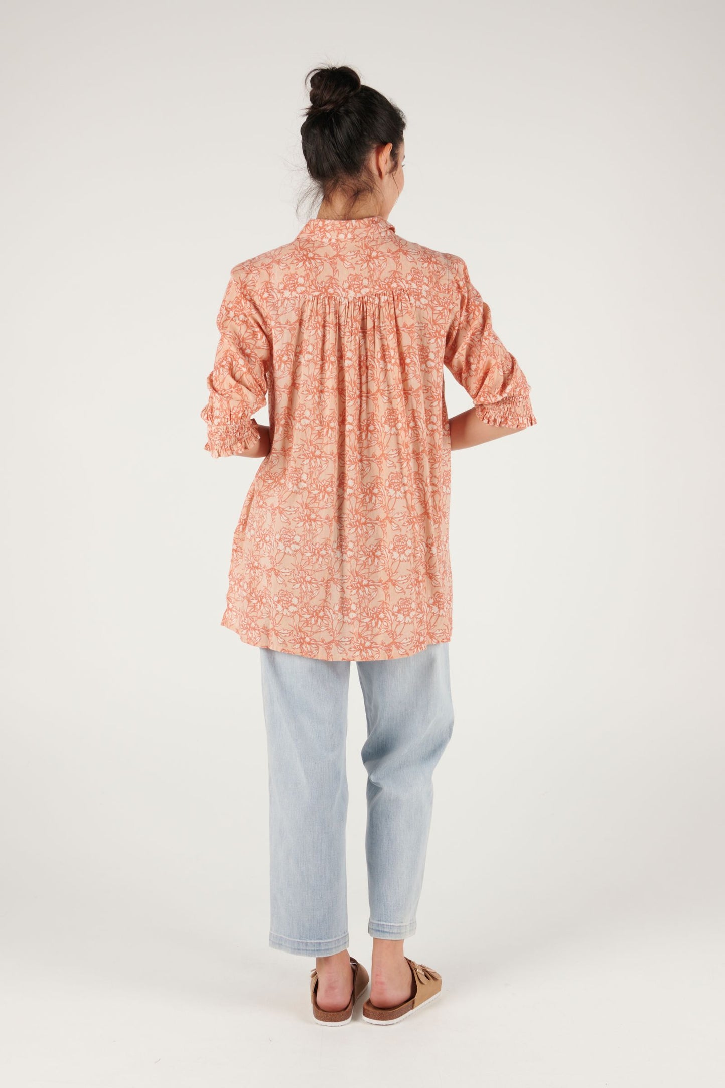 Pintuck Yoke Blouse