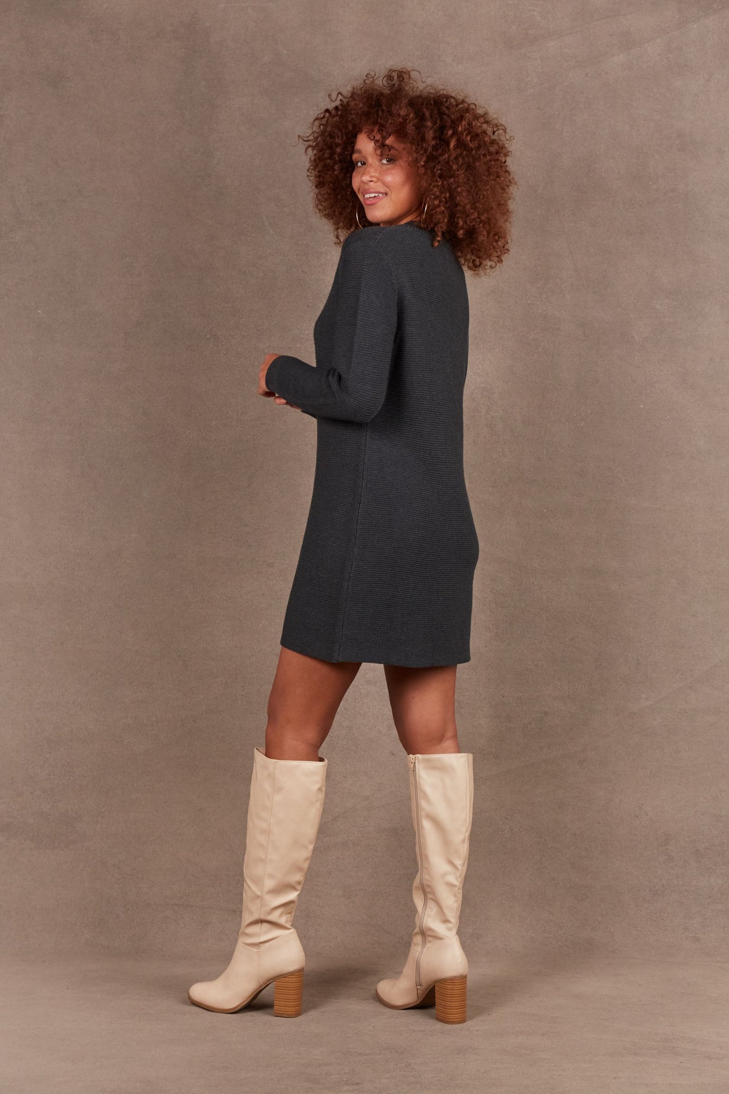 Britons Button Knit Top/Dress