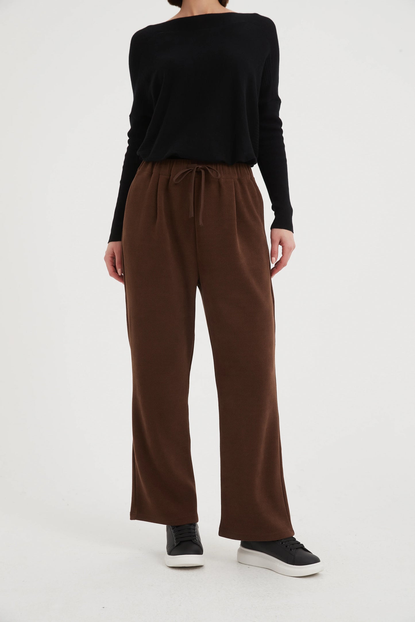 Straight Leg Stretch Cord Pant