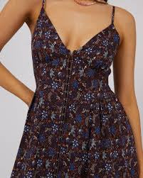 MILLIE FLORAL MIDI DRESS