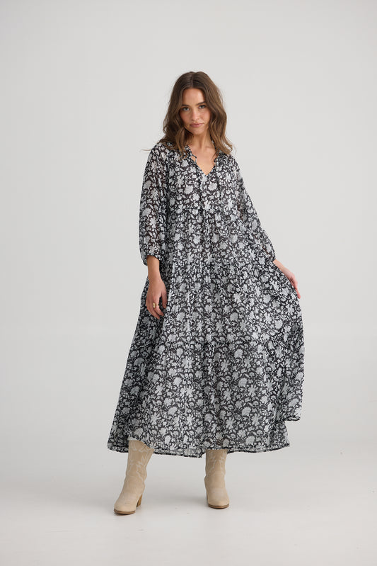 Damascus Mid Sleeve Dress