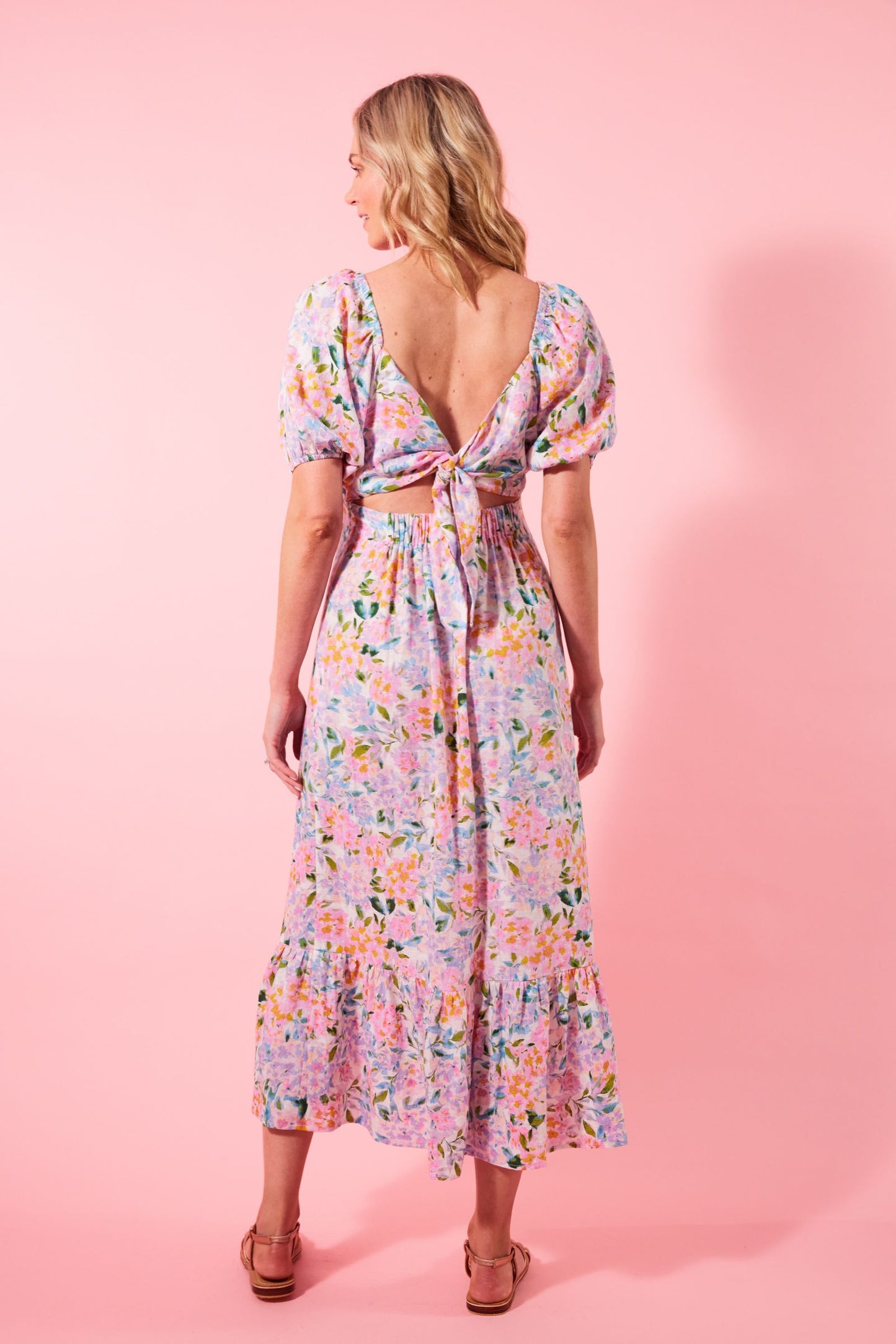 Flora Tie Dress