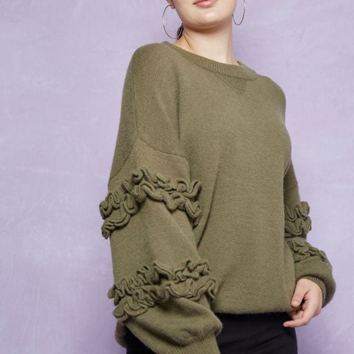 Garland Ruffle Jumper