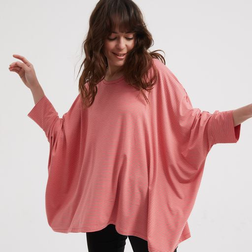 Oversized Stripe Top
