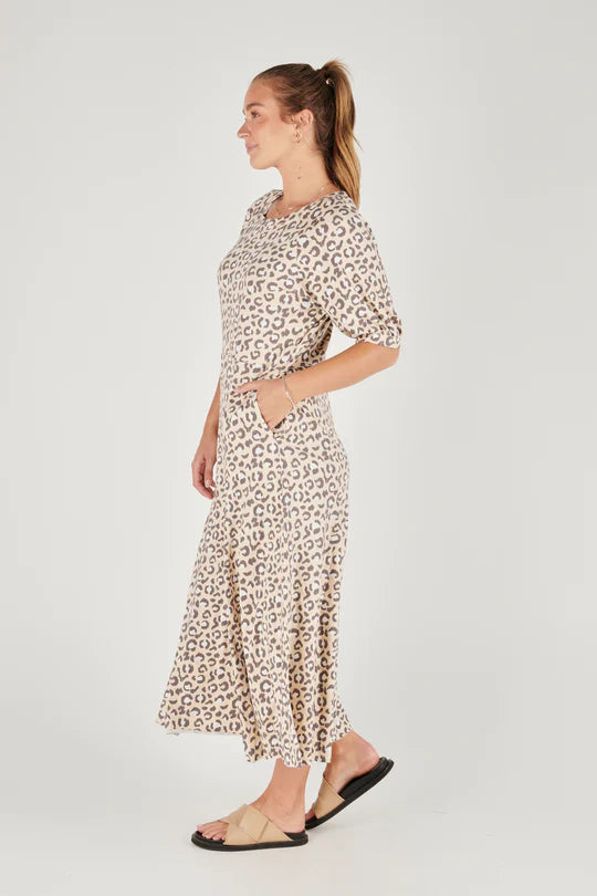 Raglan Sleeve Maxi Dress