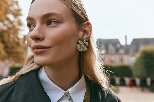 Aman Fan Earring