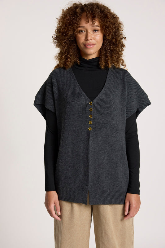 Berber Vest Cardigan