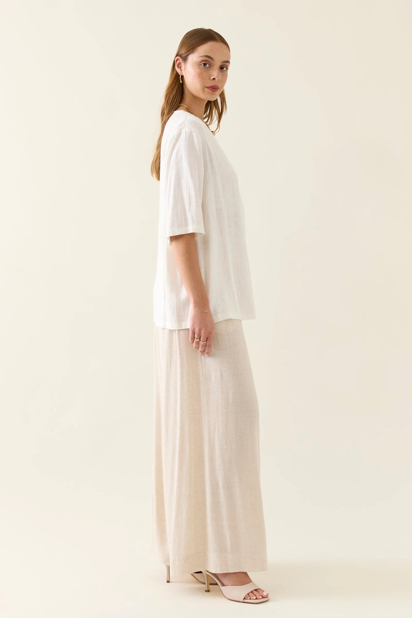 Ingrid Button Dress
