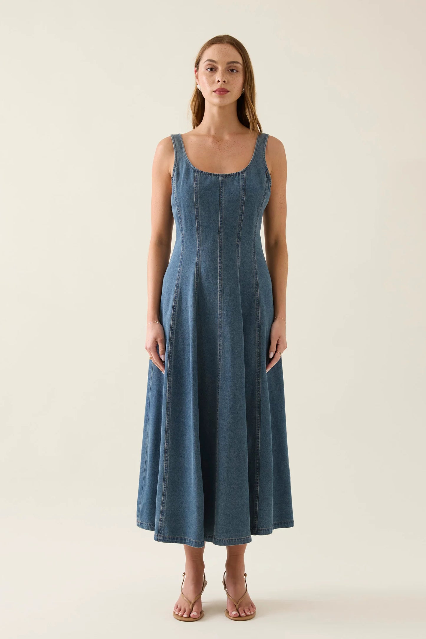 Sofie Denim Tank Dress