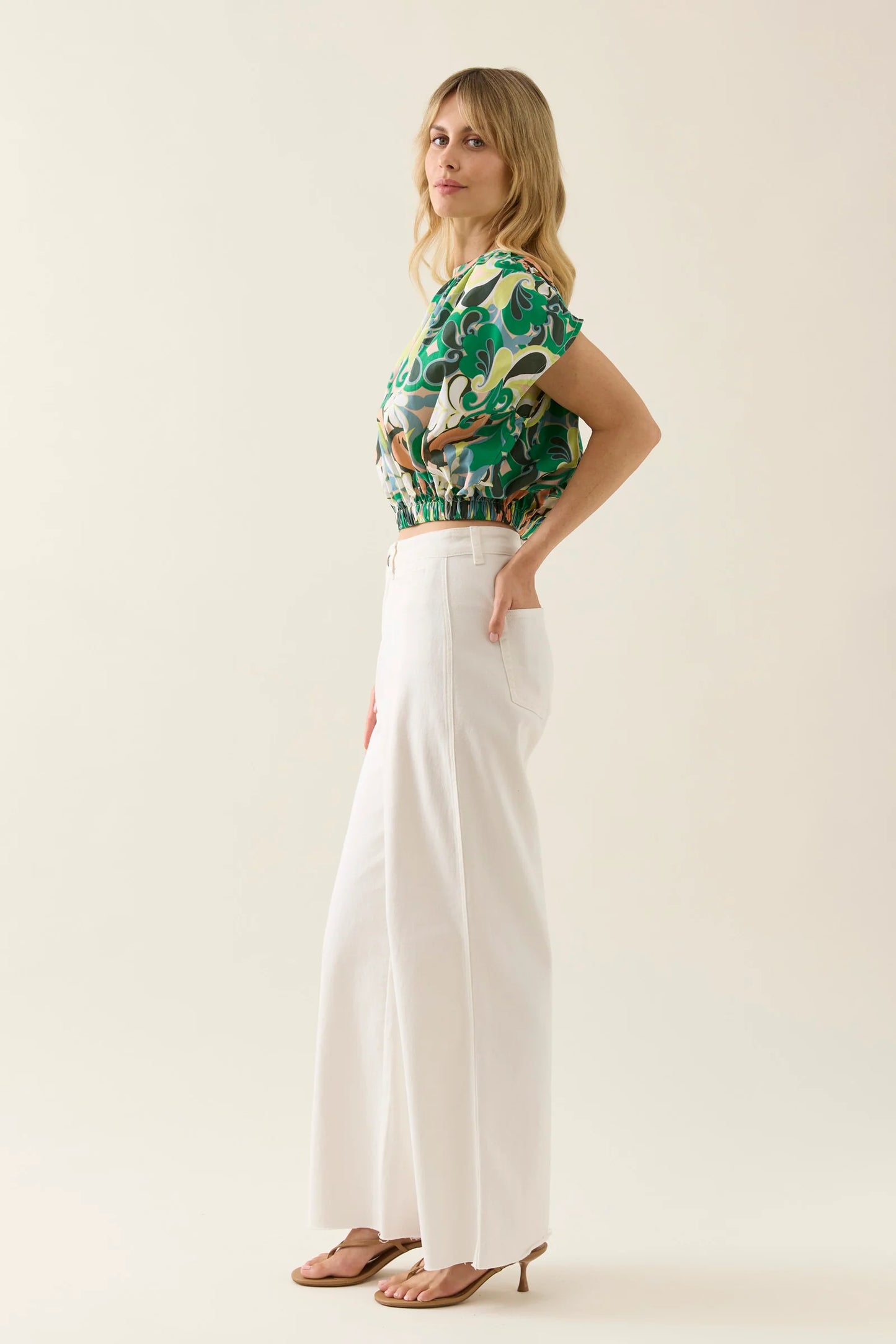 Aurora Reversible Crop Top