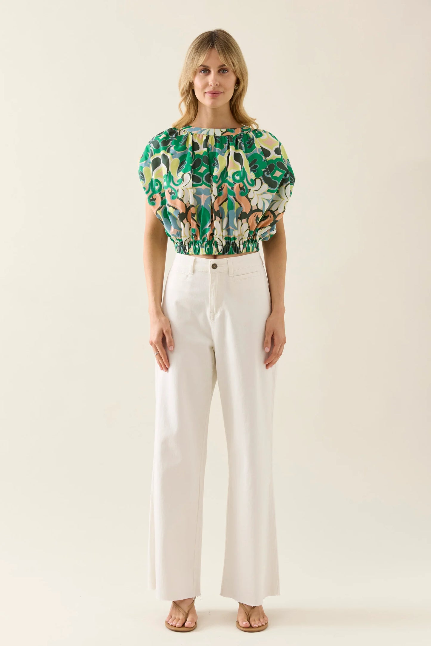 Aurora Reversible Crop Top