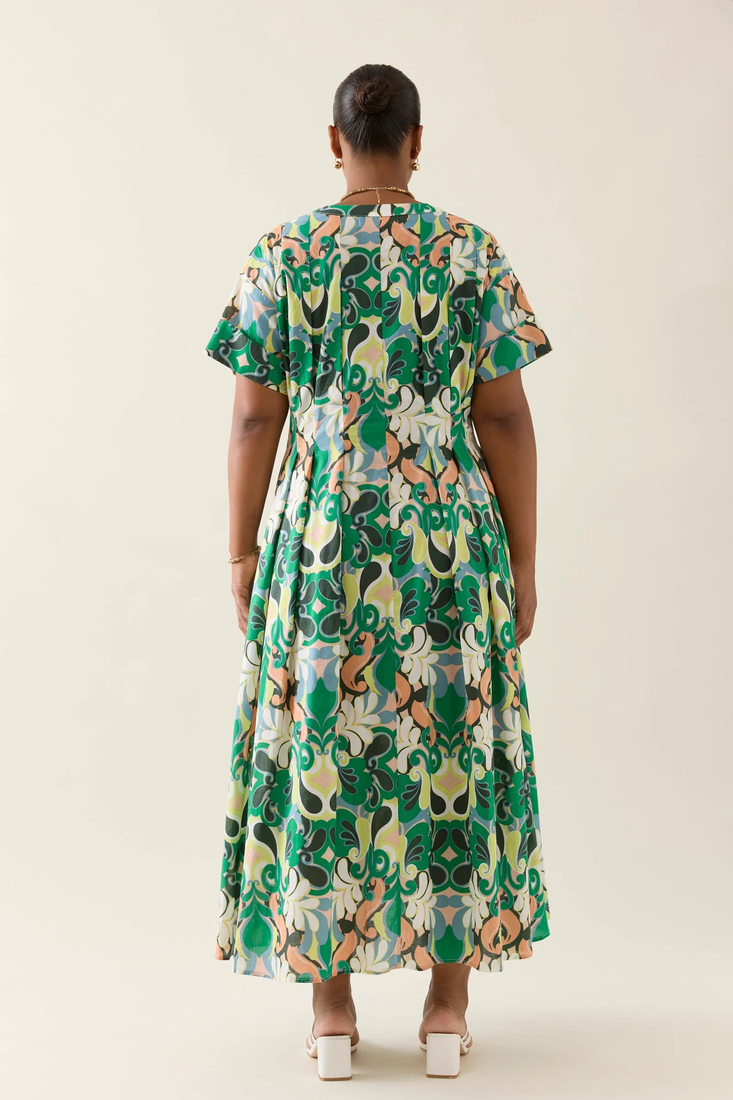 Aurora Pleat Maxi