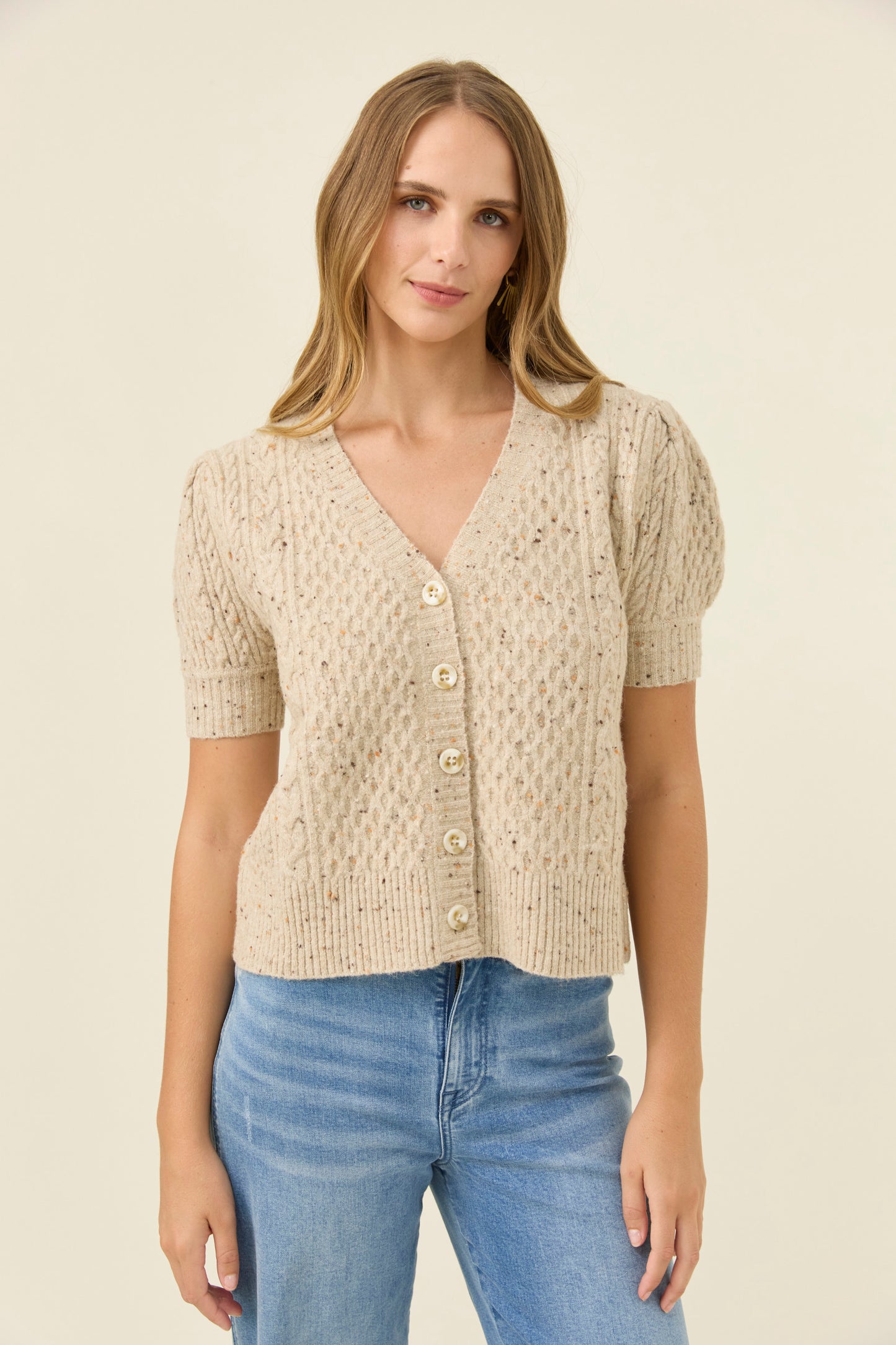 Mckenna Short Sleeve Cardigan
