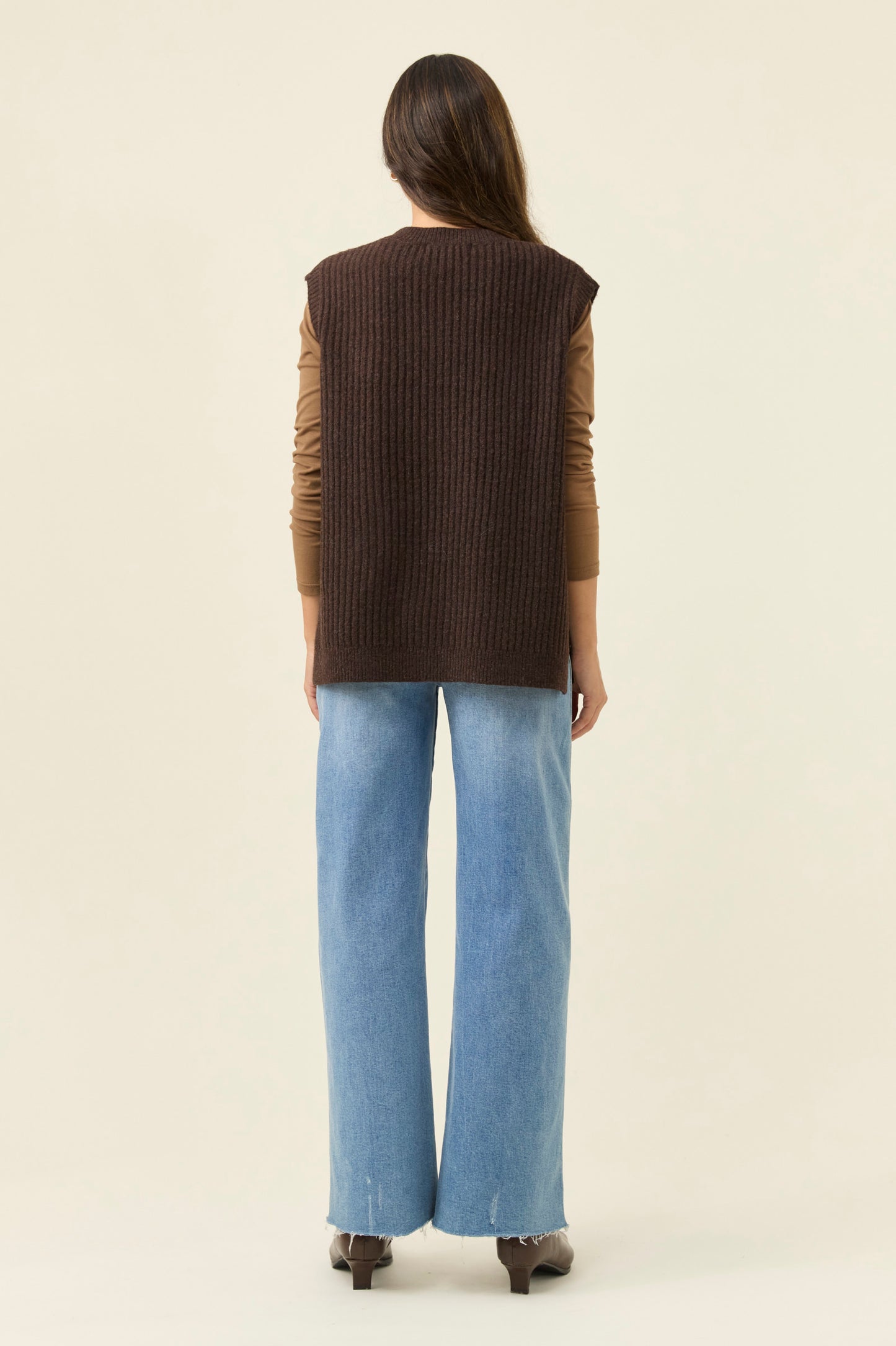 Miru Crew Knit Vest