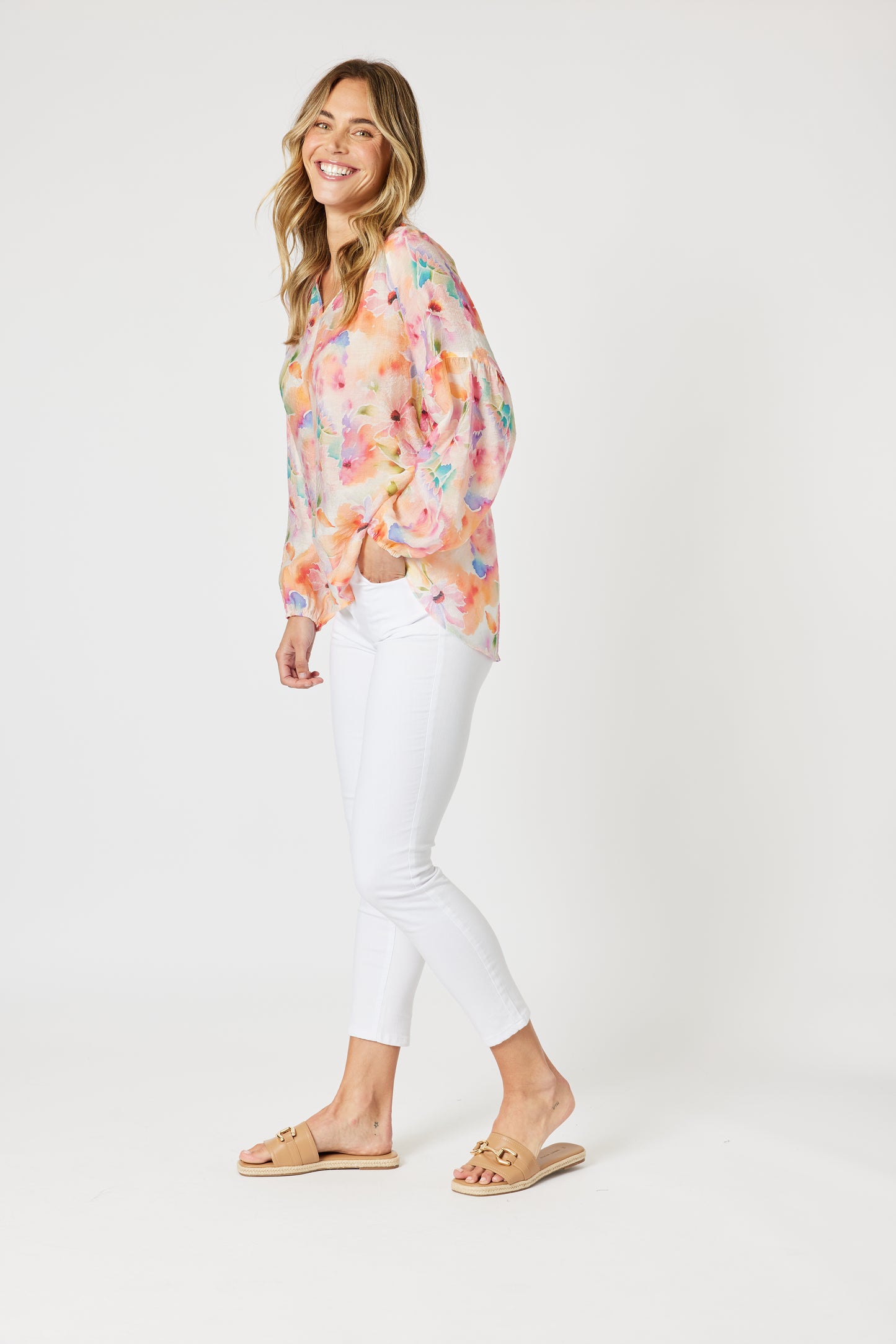 Spring Floral Top
