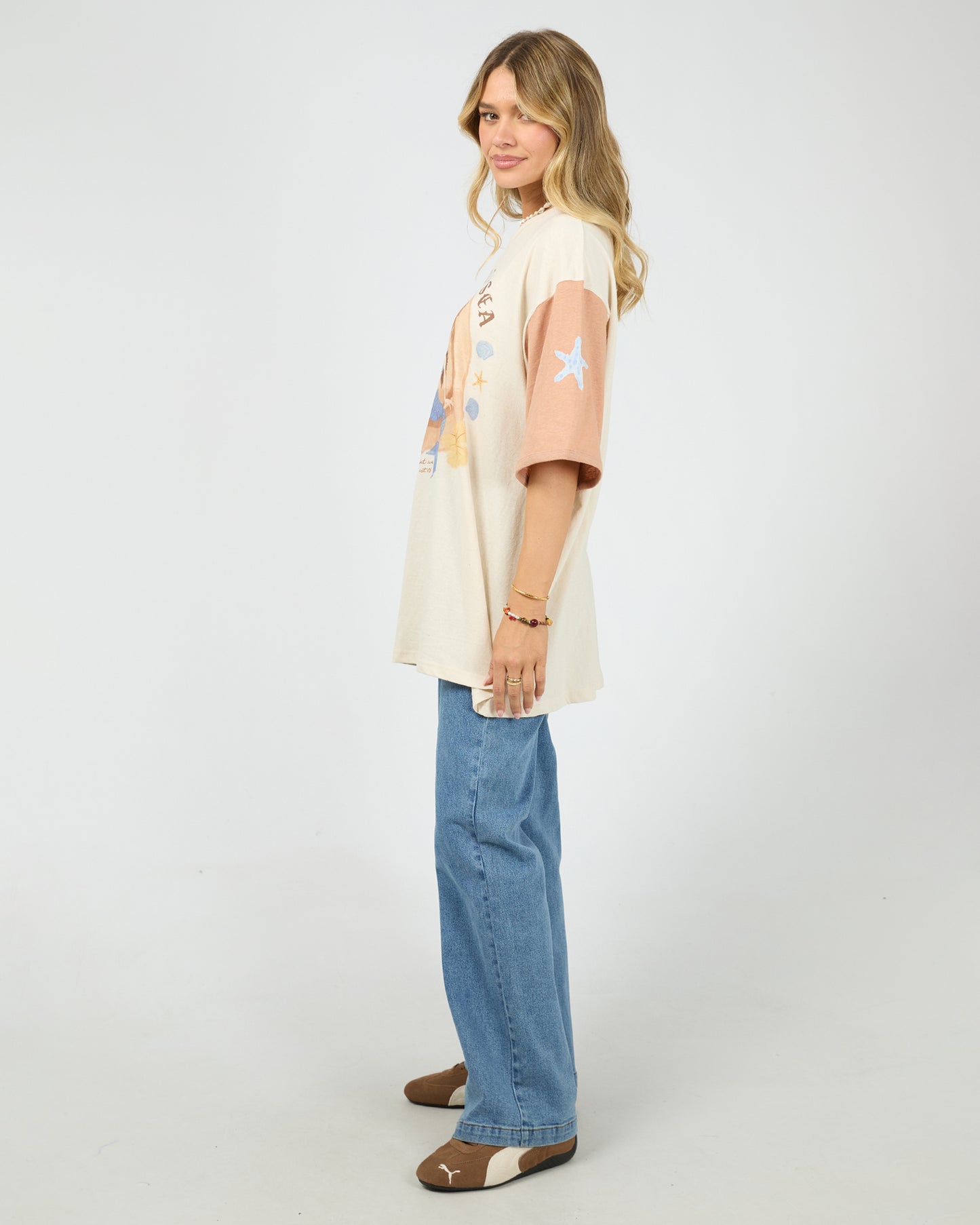 Sun Salt Sea Oversized Tee
