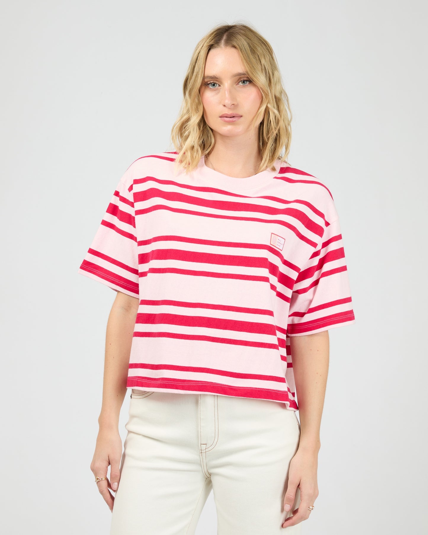 Ruby Crop Relaxed Tee