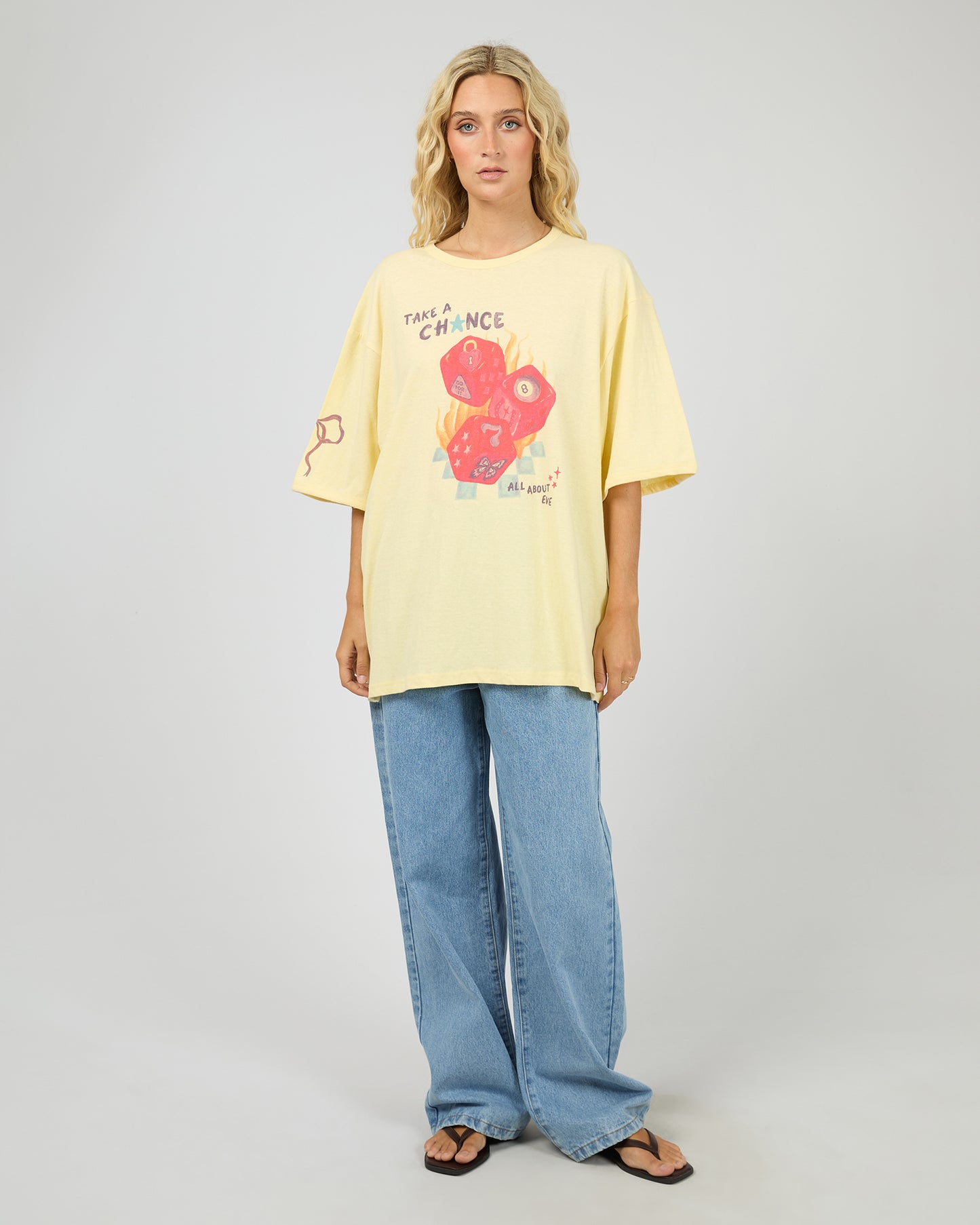 Snake Eyes Oversized Tee