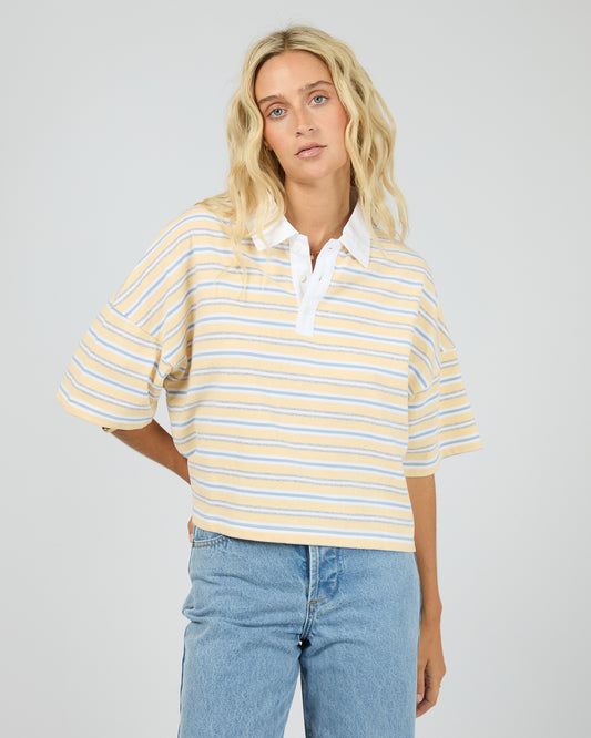 Junie Stripe Rugby Tee