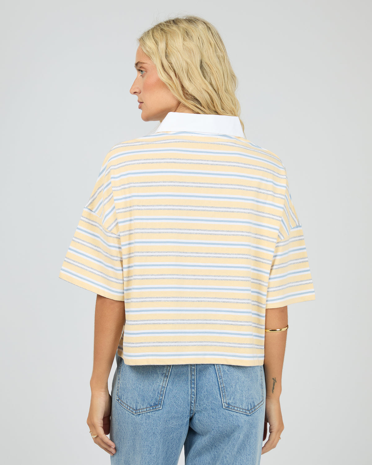 Junie Stripe Rugby Tee