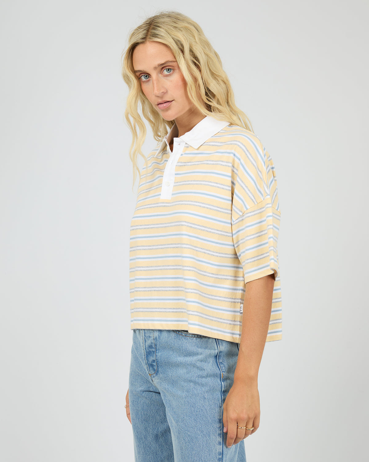 Junie Stripe Rugby Tee