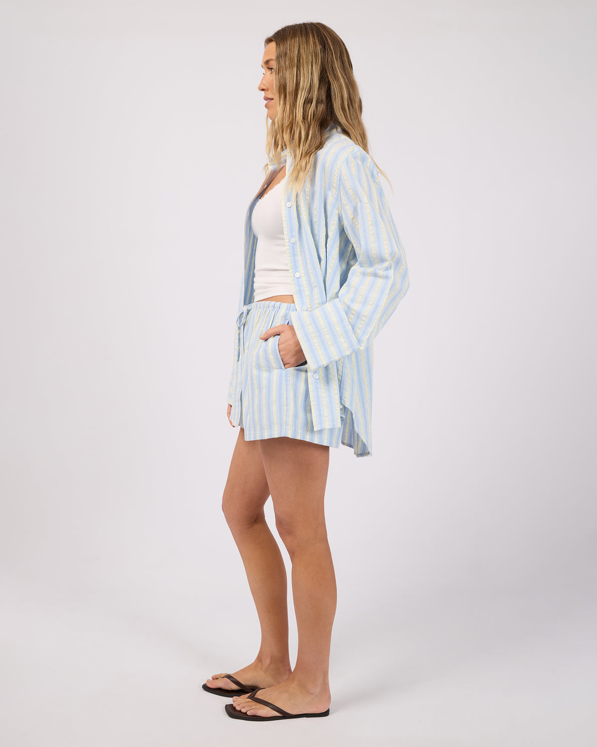 Weekend Stripe Short
