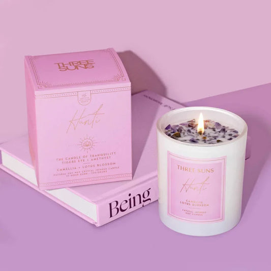 Hunti Mini Candle | Camellia + Lotus Blossom