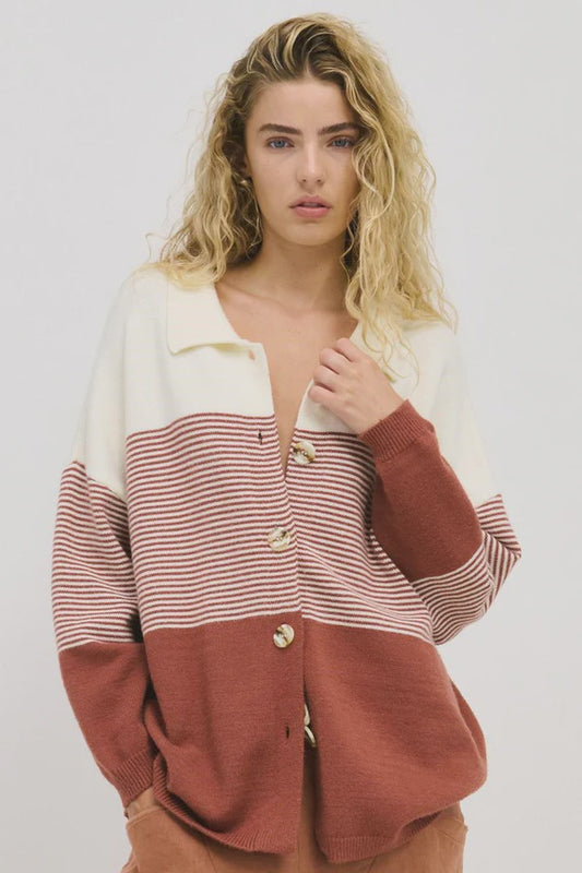 Stripe Knit Shirt