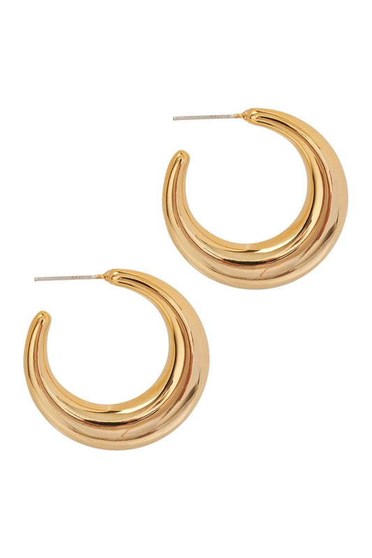 Mayan Hoop Earring